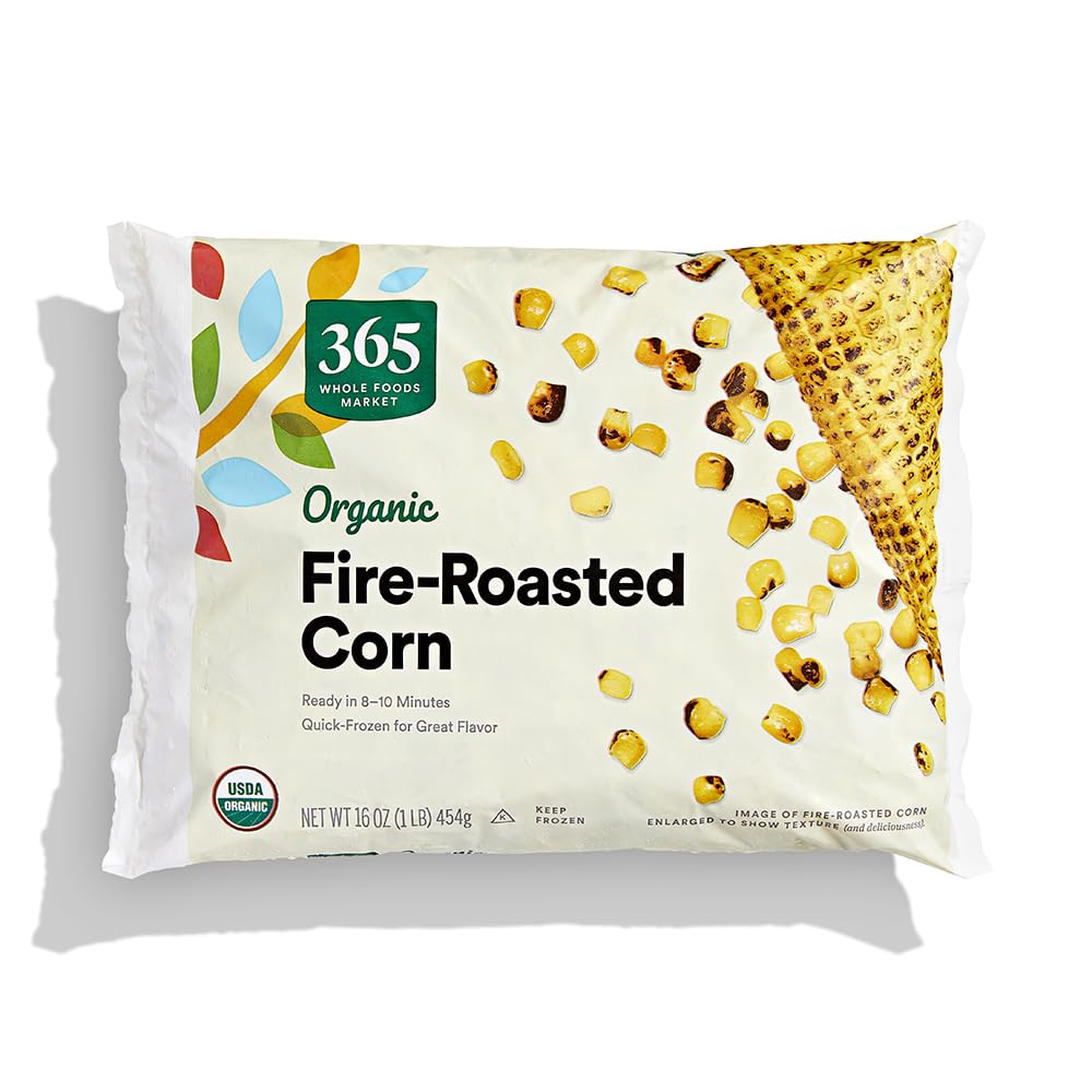 Organic Fire Roasted Corn, 16 Ounce, (Frozen)