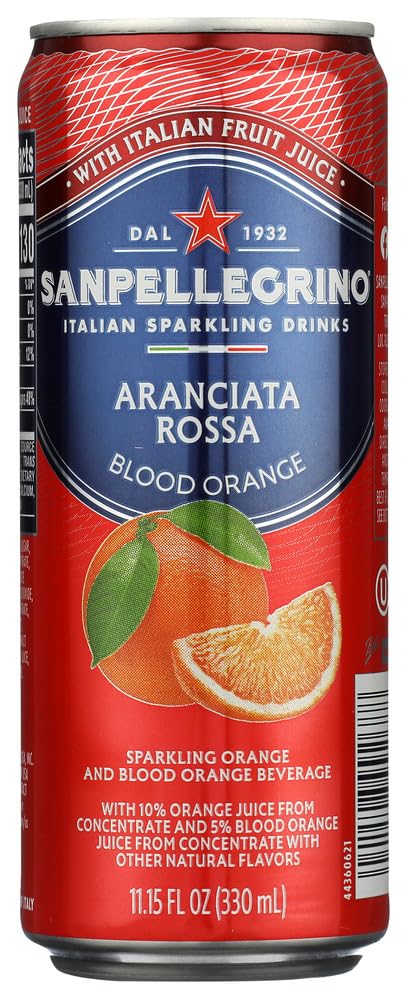 Aranciata Rossa, 11.15 fl oz, skinny can
