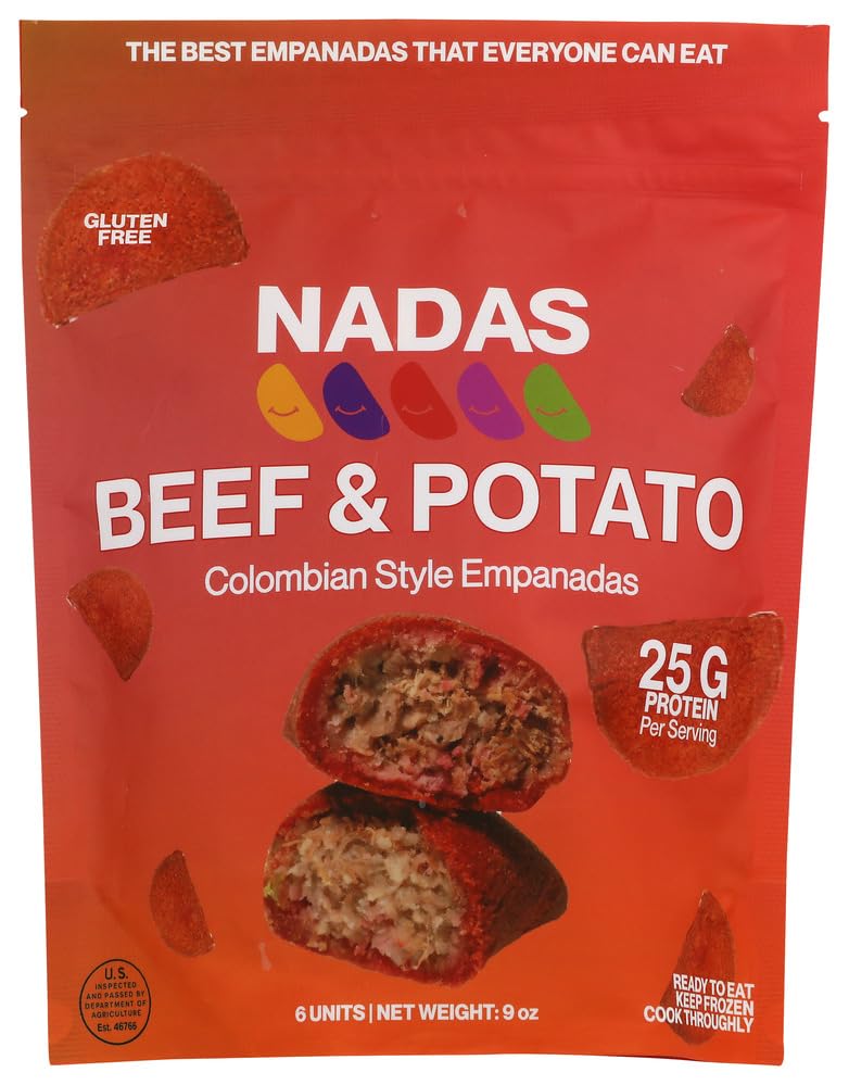 Nadas Foods Beef Potato Empanadas, 9 OZ
