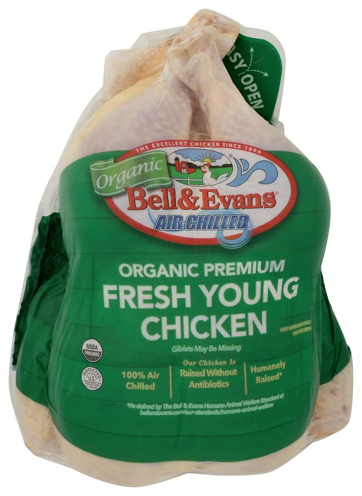 Organic Chicken Whole Fryer Bagged Air Chilled Step 2