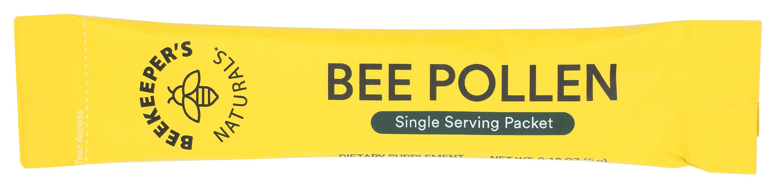Beekeepers Naturals Bee Pollen SGL, 0.18 OZ