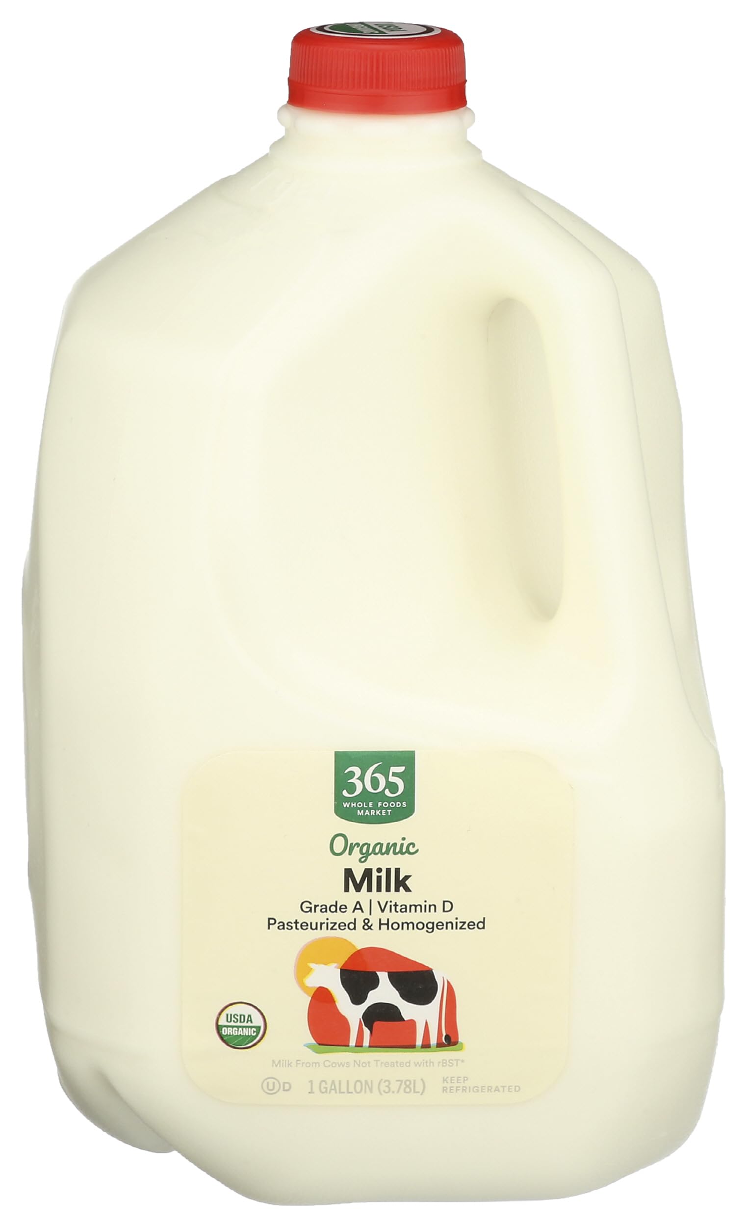 365 by Whole Foods Market Organic Whole Milk, 128 oz