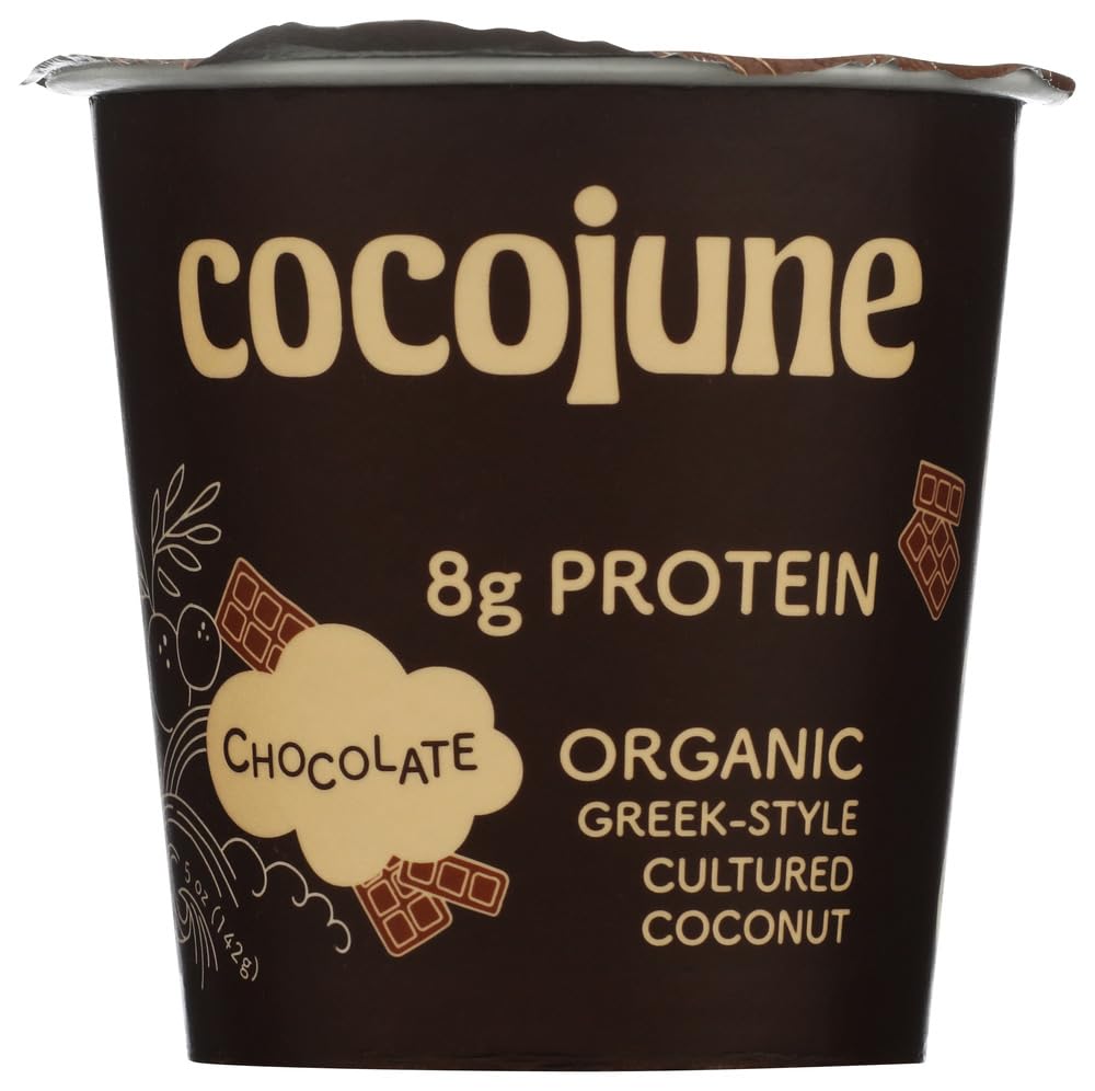 Cocojune Organic Chocolate Protein Coconut Yogurt, 5 OZ