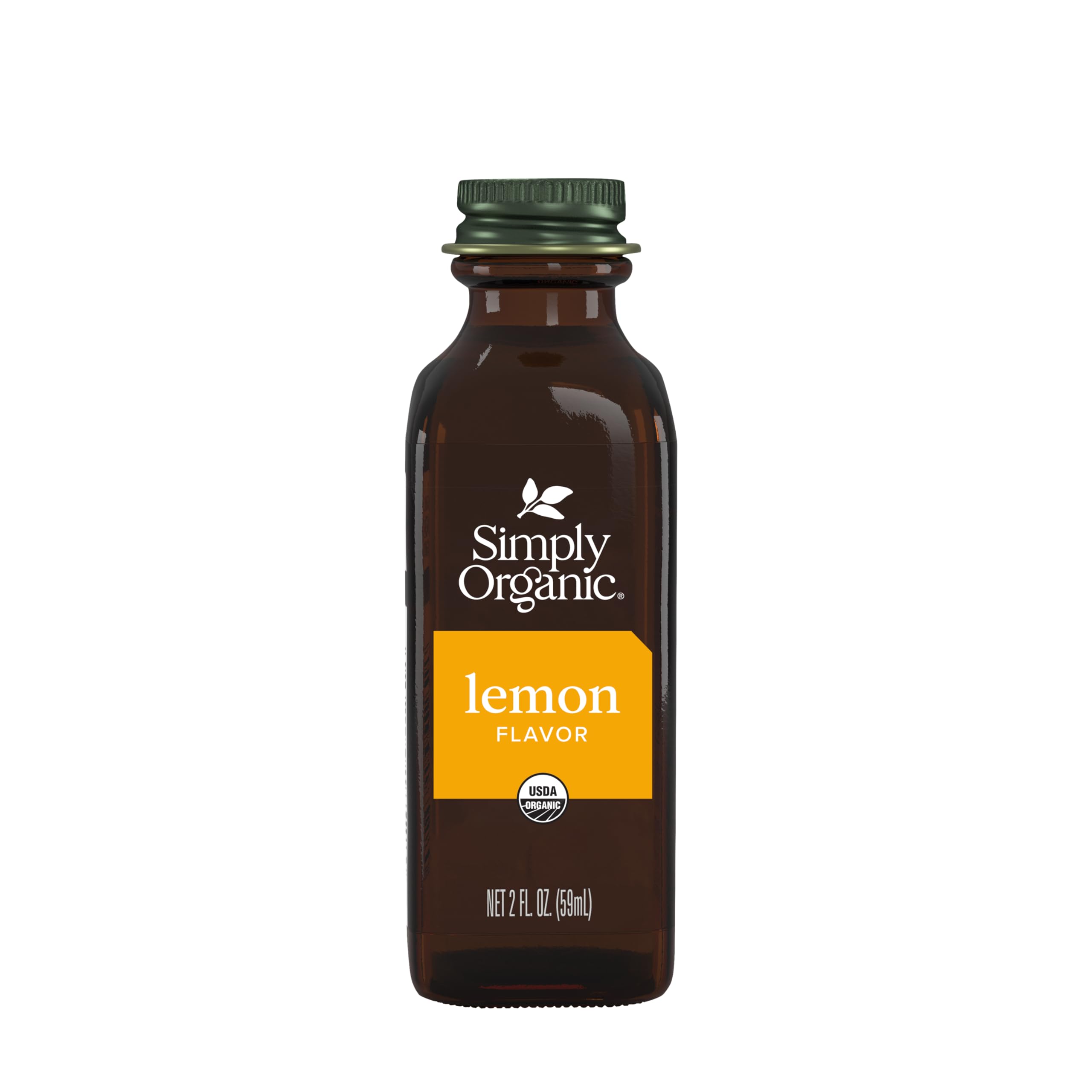 Simply Organic Flavoring Lemon Organic, 2 Fl Oz