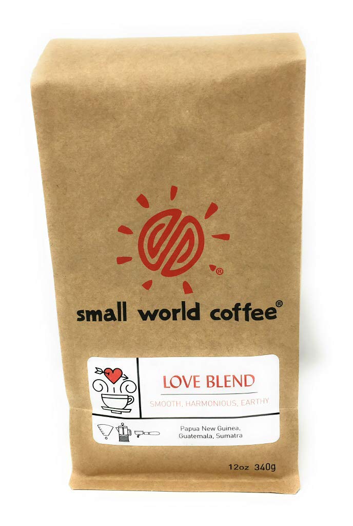 Small World Love Blend Coffee, 12 OZ