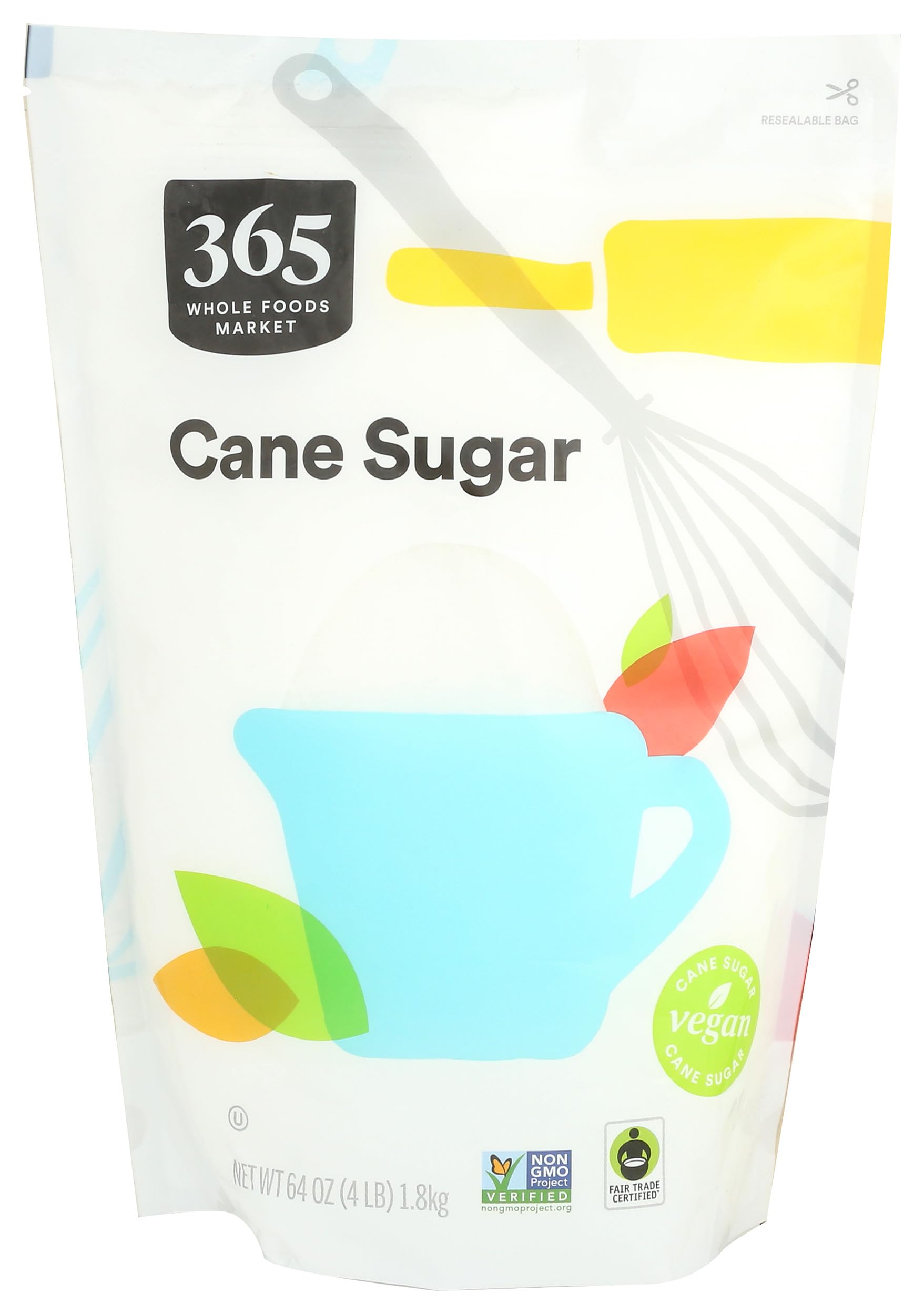 365 by Whole Foods Market Cane Sugar, 64 Ounce