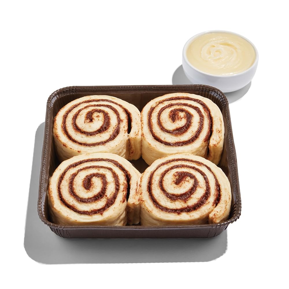 Whole Foods Market Cinnamon Roll Dough with Icing 4CT