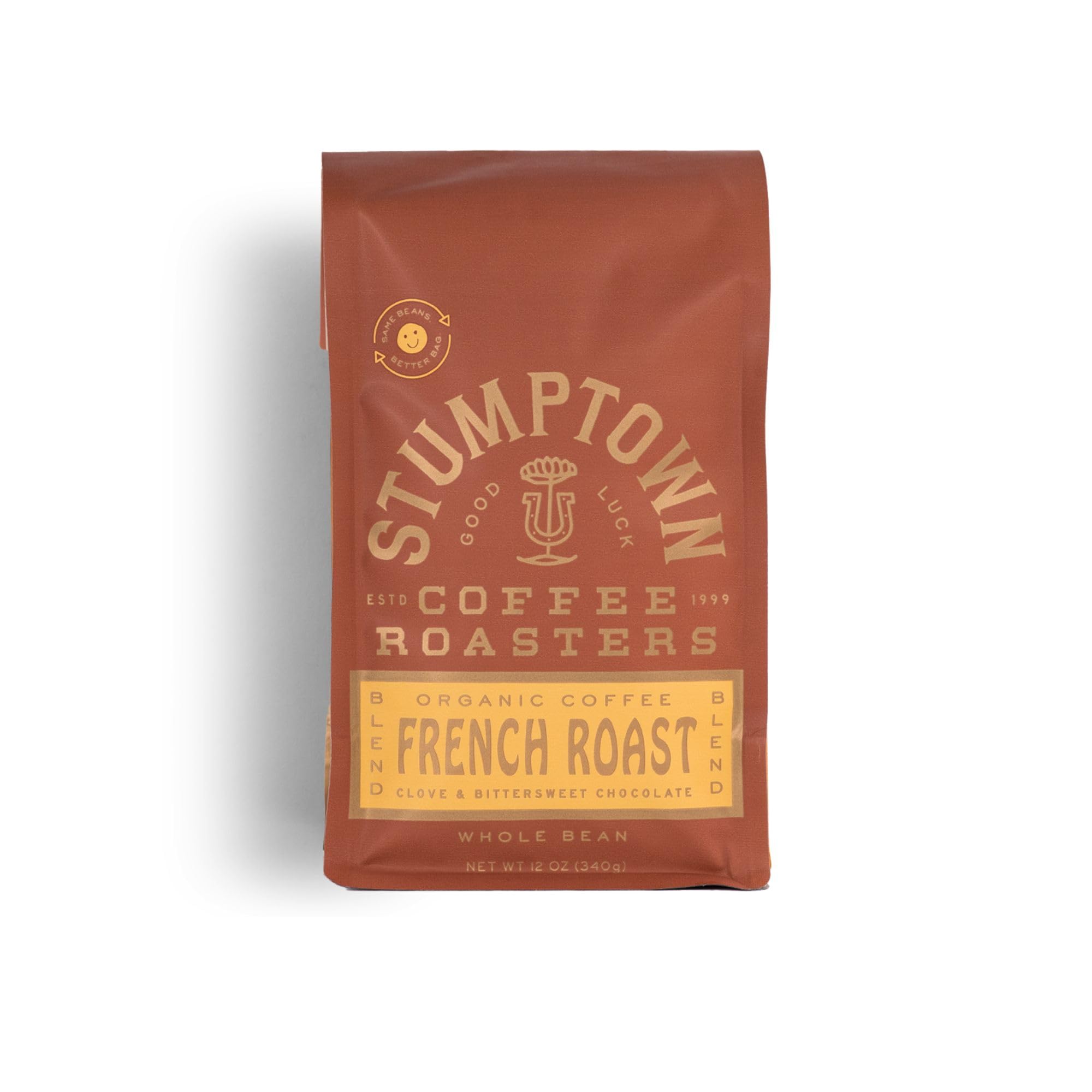 Whole Bean Dark Roast, French Roast 12 Oz