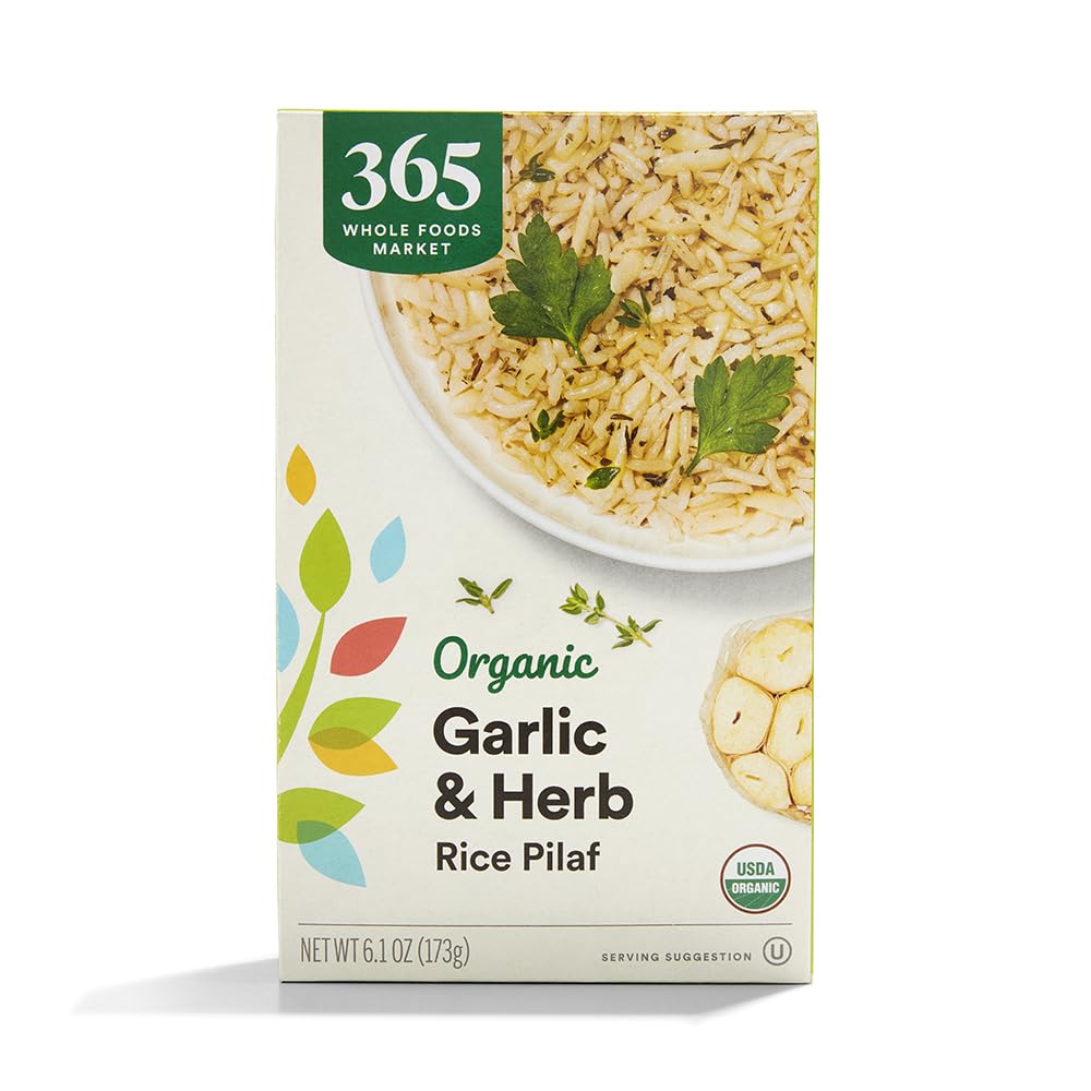 Organic Garlic & Herb Rice Pilaf, 6.1 oz