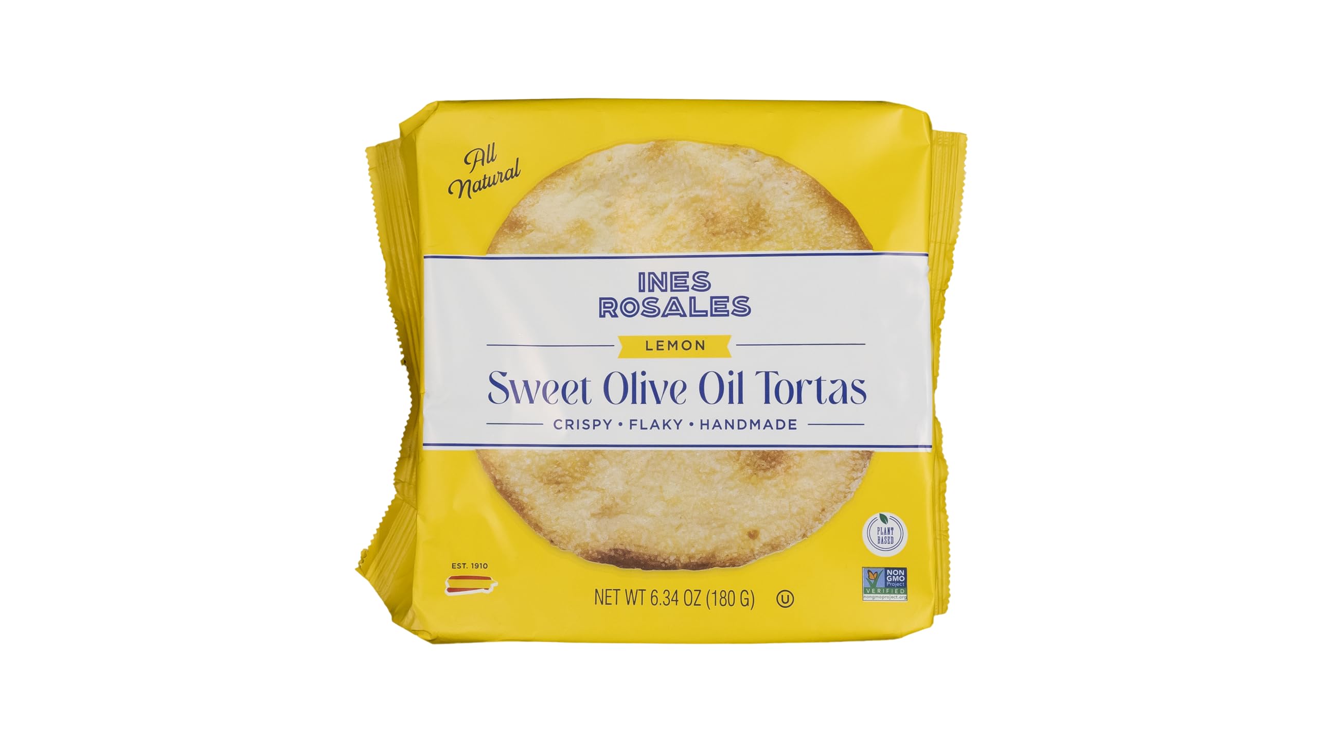 INES ROSALES Sweet Lemon Tortas, 6.34 OZ