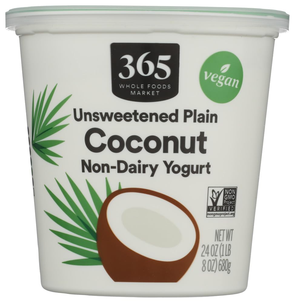 365 by Whole Foods Market Unsweetened Original Coconut Yogurt, 24 OZ
