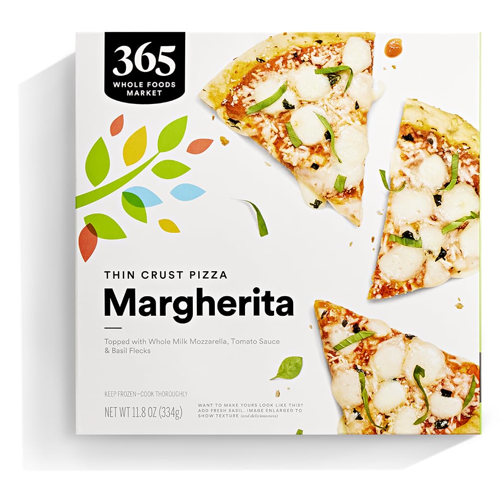 365 By Whole Foods Market, Pizza, Thin Crust Margherita, 11.8 Ounce
