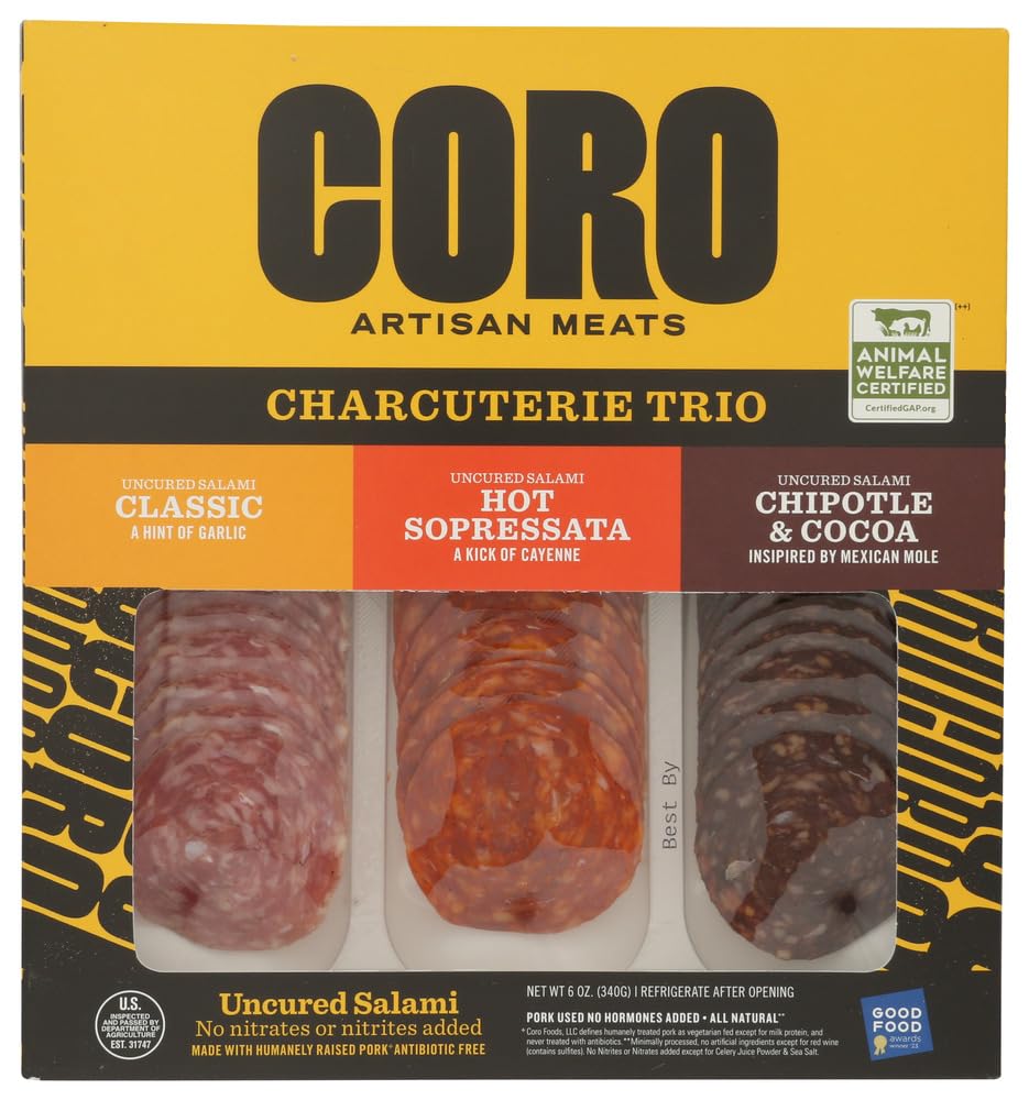 Coro Sliced Charcuterie Trio