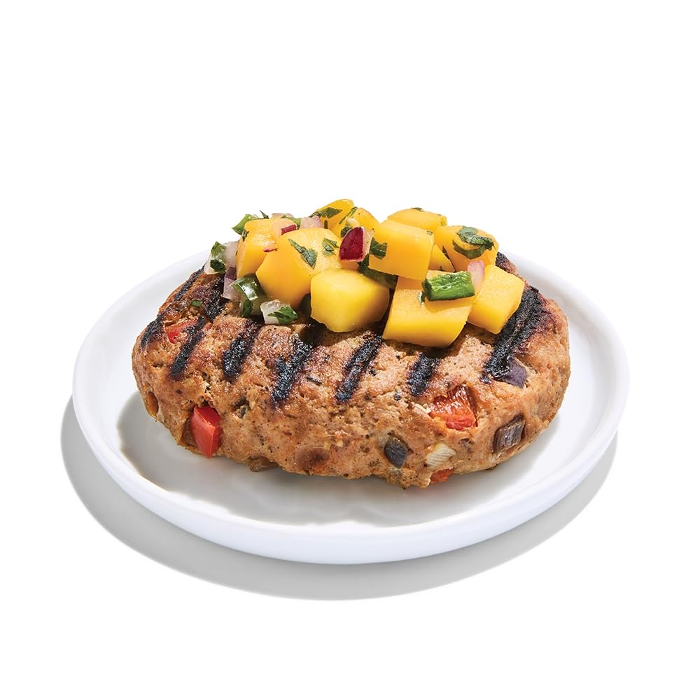 Whole Foods Market Caribbean Mango Pineapple Turkey Burgers