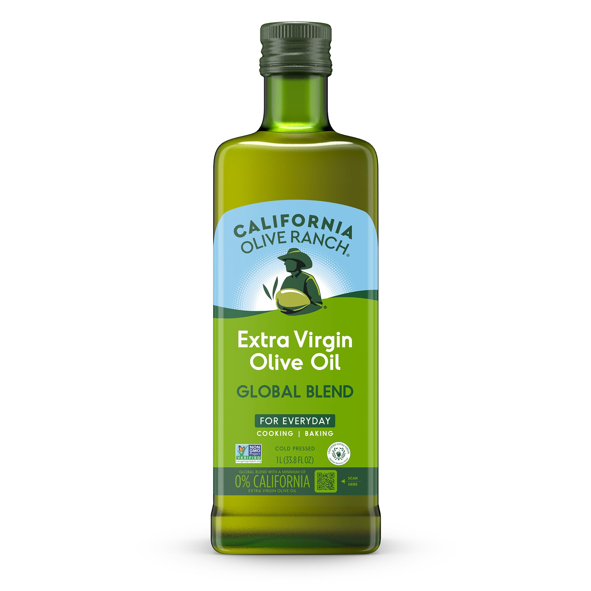 Global Blend Medium Extra Virgin Olive Oil, 1L (Pack of 1)