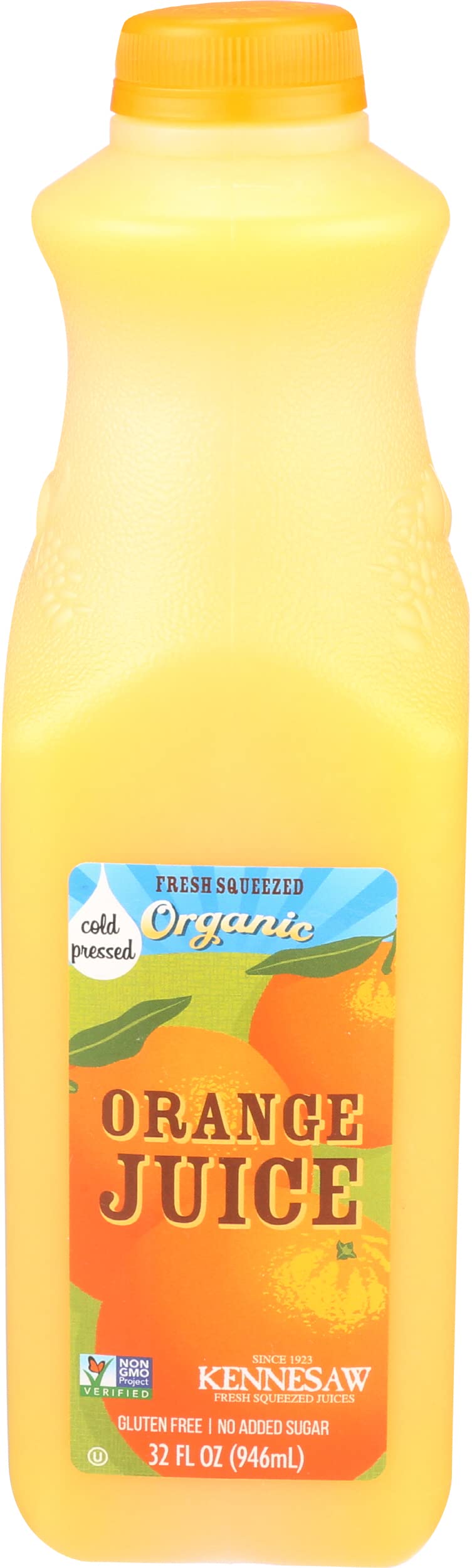 KENNESAW Organic Orange Juice, 32 Fluid Ounce