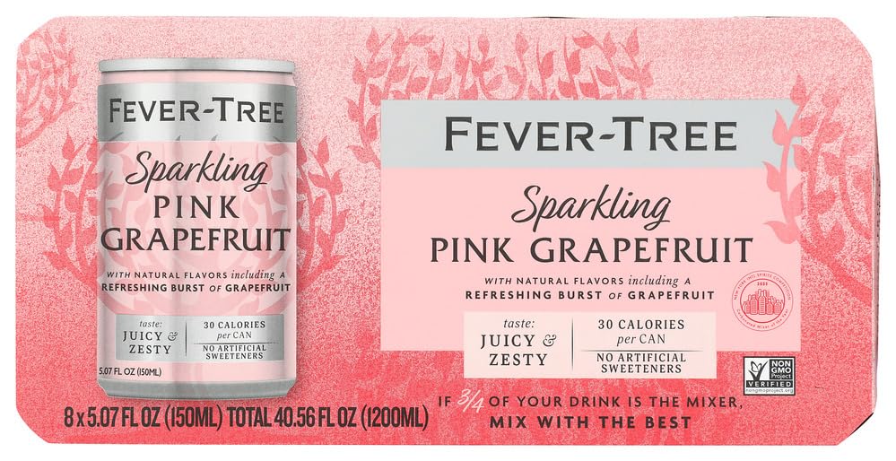 Sparkling Pink Grapefruit 8 Pack, 5.07 Fl Oz