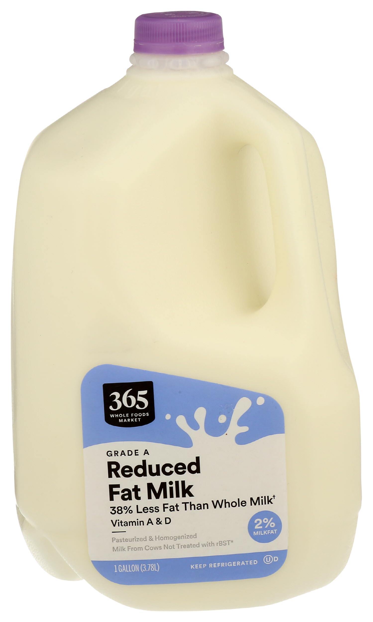 365 by Whole Foods Market Reduced Fat 2% Milk, 128 fl oz