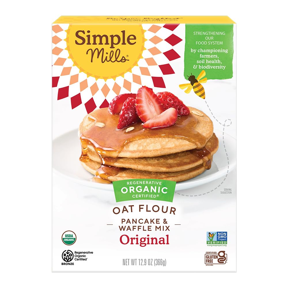 Simple Mills Pancake Roc Original Organic, 12.9 Ounce