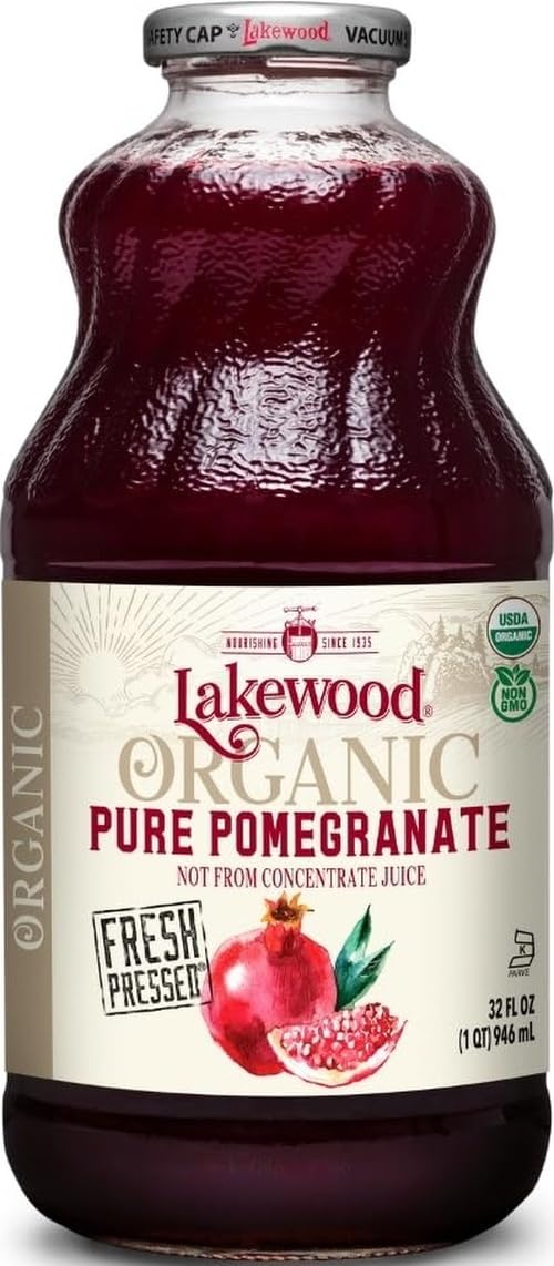 Organic Pure Pomegranate Juice, 32 Fl Oz Bottle