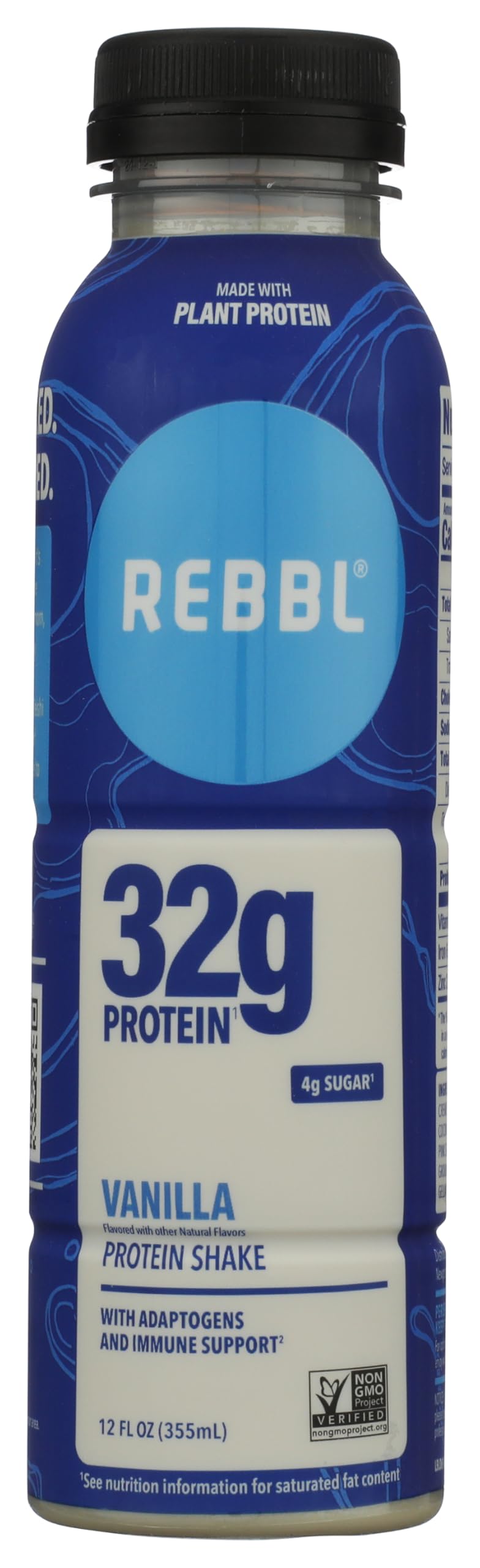 Rebbl Vanilla Protein Shake, 12 Fl Oz