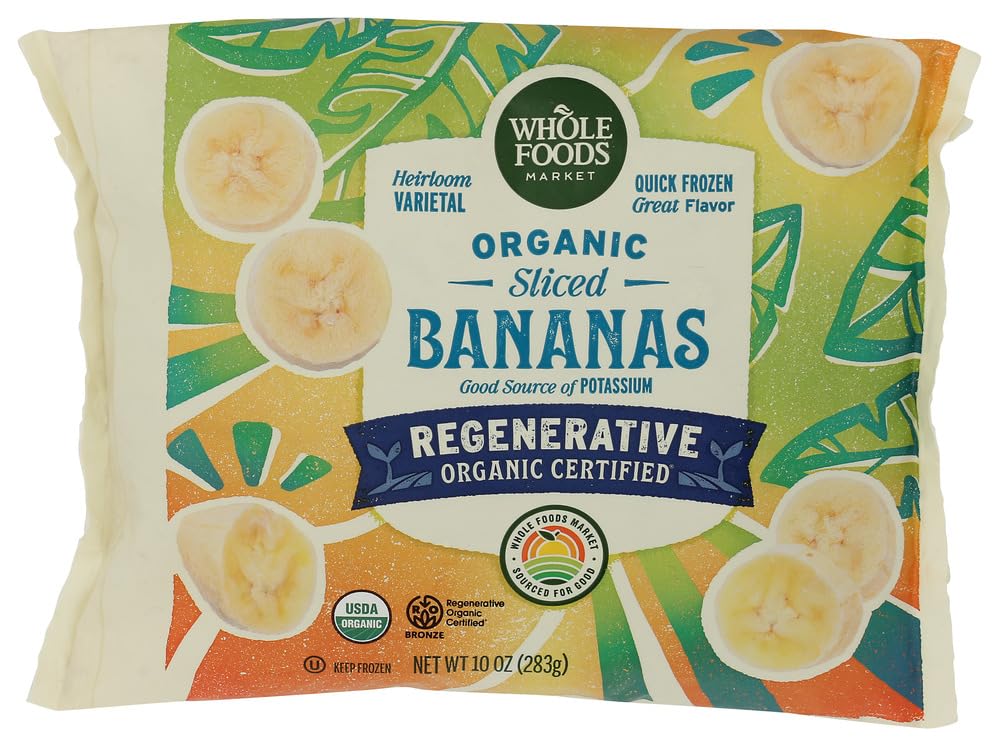 Whole Foods Market Organic Banana Slices, 10oz, 10 OZ