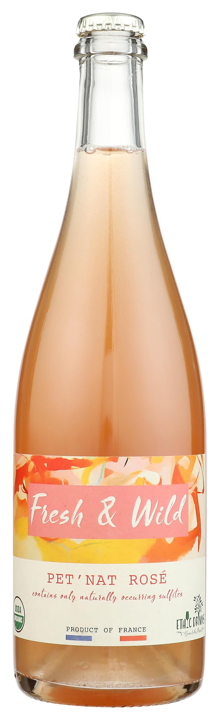 Ethicdrinks, Pet Nat Rose Fresh And Wild Organic, 750 mL