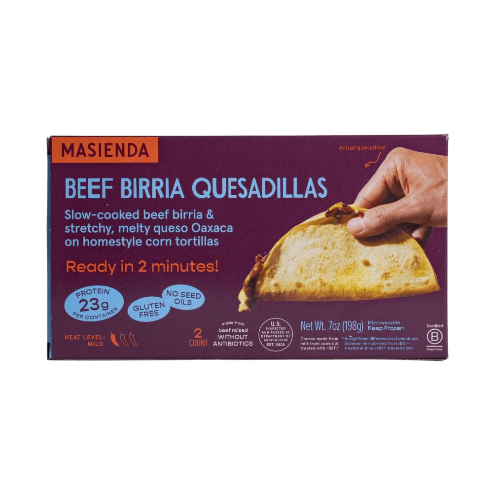 Masienda Beef Birria Quesadilla, 7 OZ