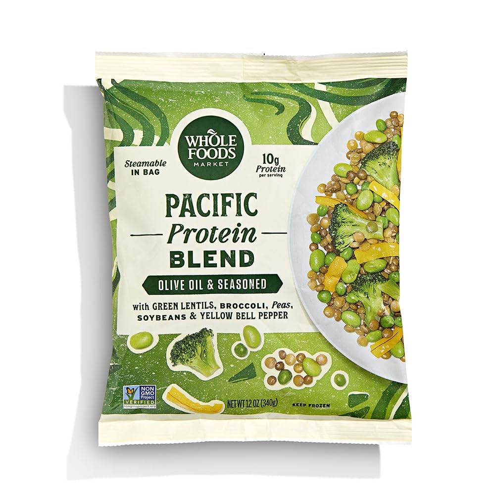 Olive Oil & Seasoned Pacific Style Vegetable Protein Blend, 12 oz