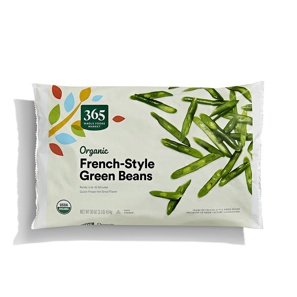 Organic French Style Green Beans, 16 oz (Frozen)