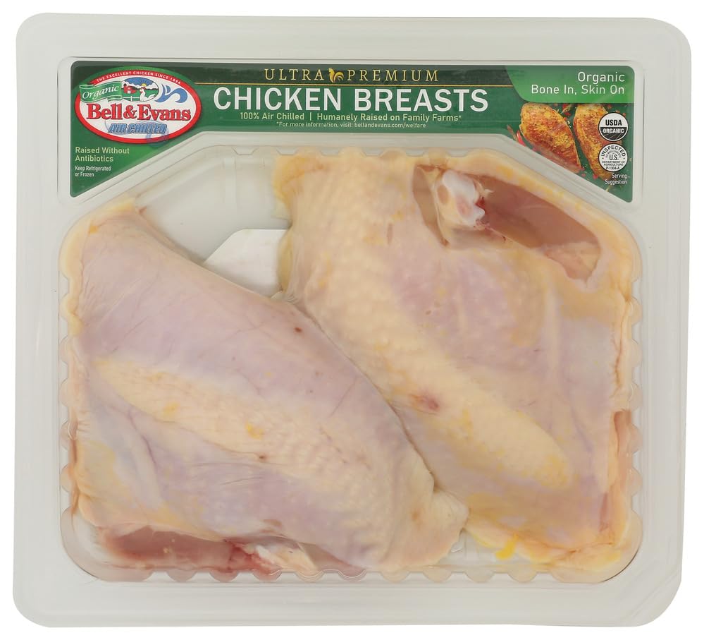 Chicken Breast Bone-In Air Chilled Organic Step 2