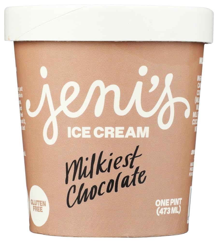 Jenis Splendid Ice Creams, Ice Cream The Milkiest Chocolate, 16 Ounce