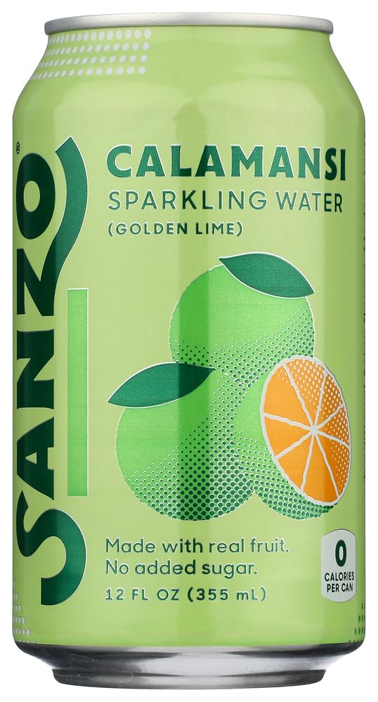 Sanzo Calamansi Sparkling Water, 12 FZ