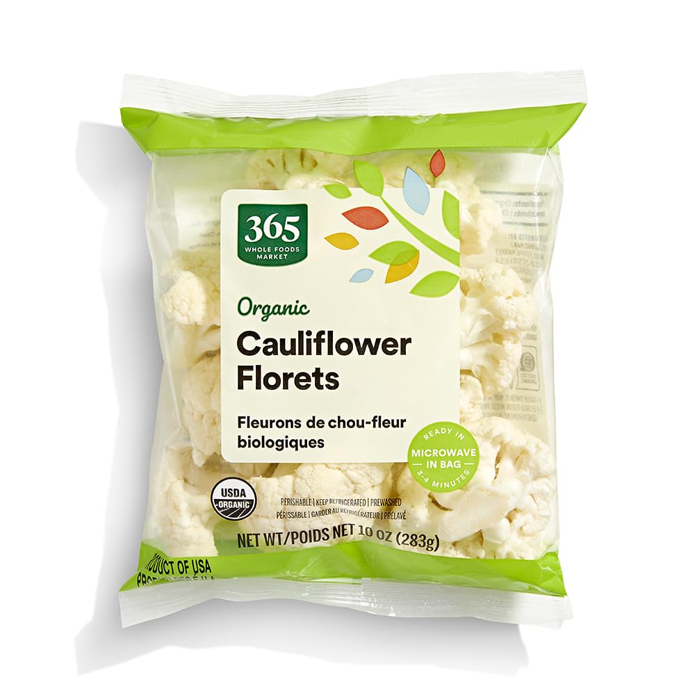 Organic Cauliflower Florets, 10 oz