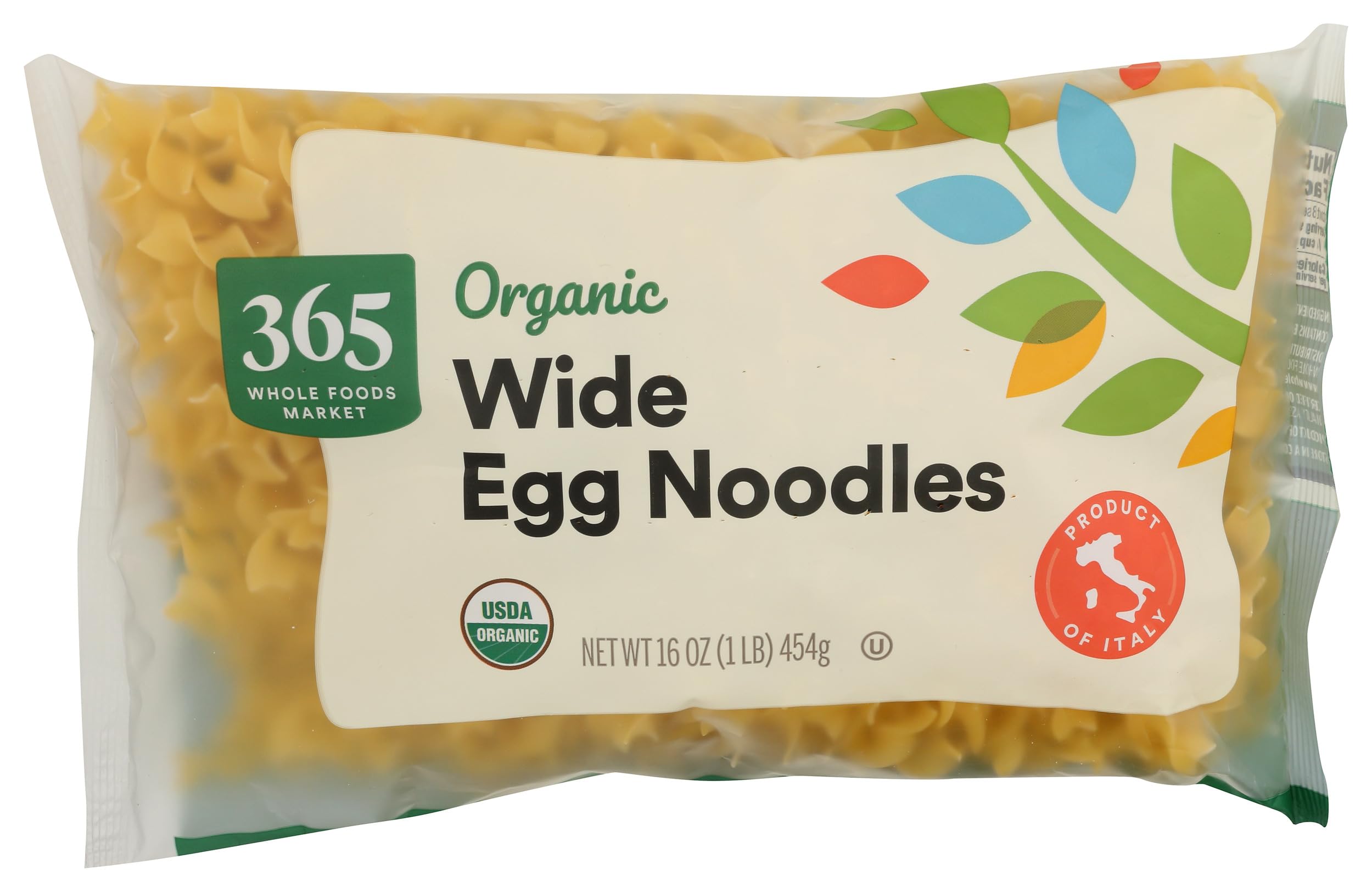 Organic Wide Egg Noodles, 16 Ounce