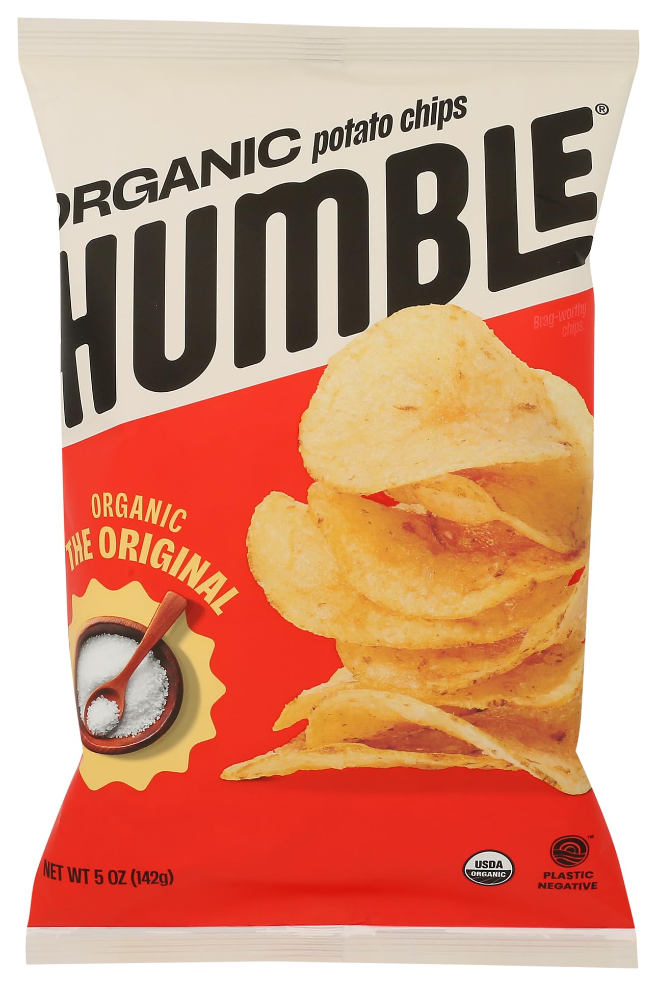Humble Potato Chips Co, Chips Potato Original Organic, 5 Ounce