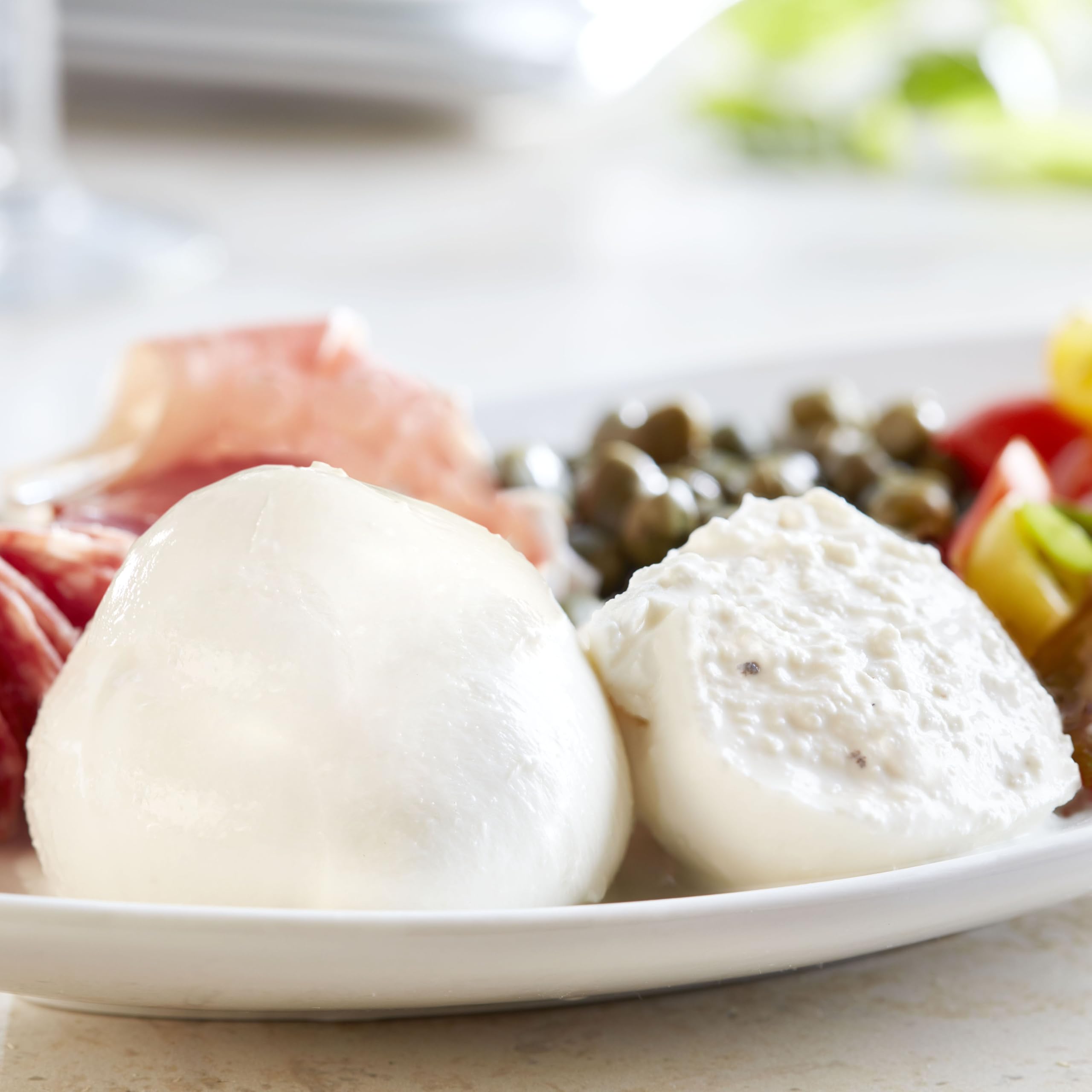 Belgioioso Burrata with Black Truffles, 8 oz