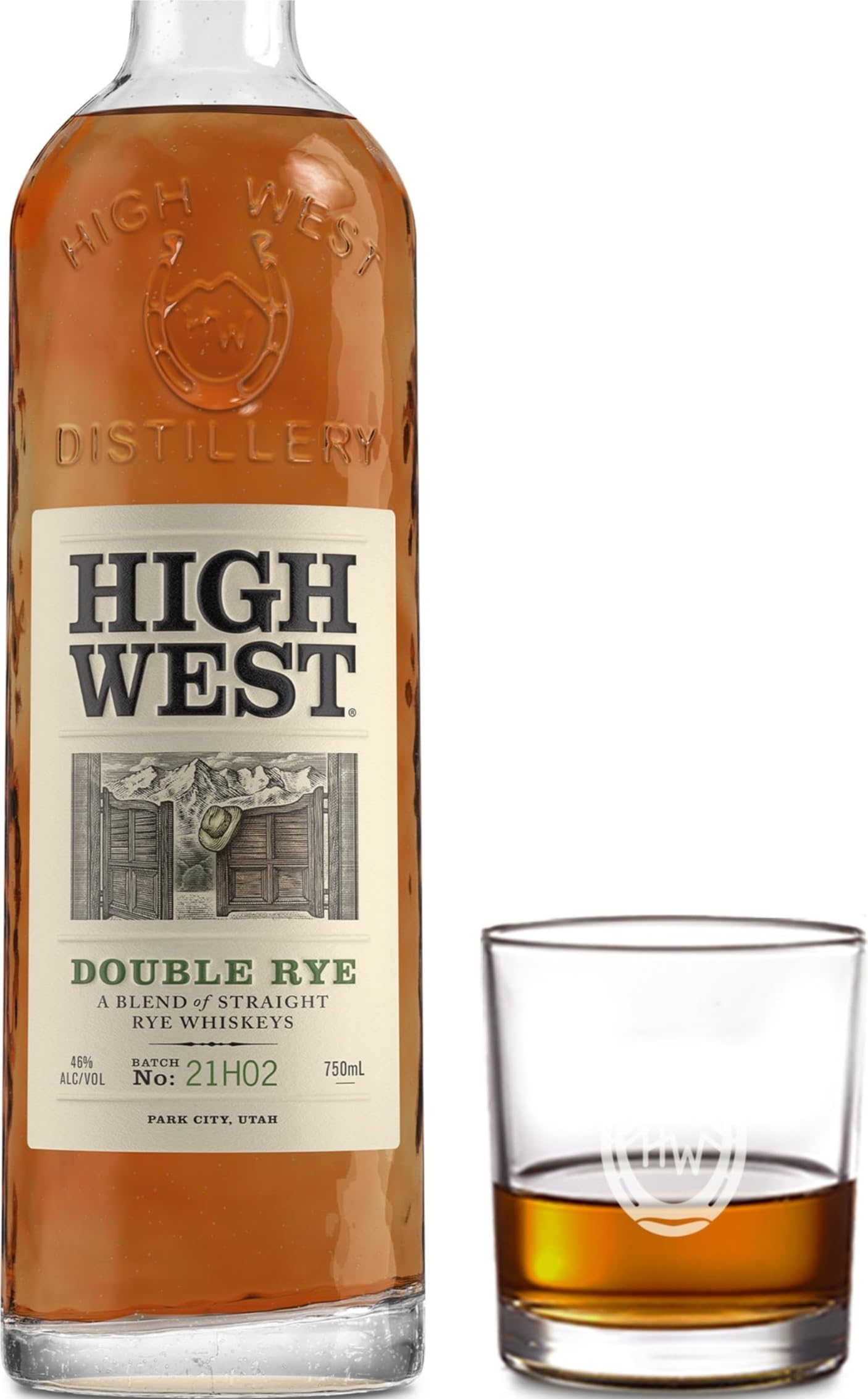 High West Double Rye Whiskey, 750 mL bottle, 92 Proof