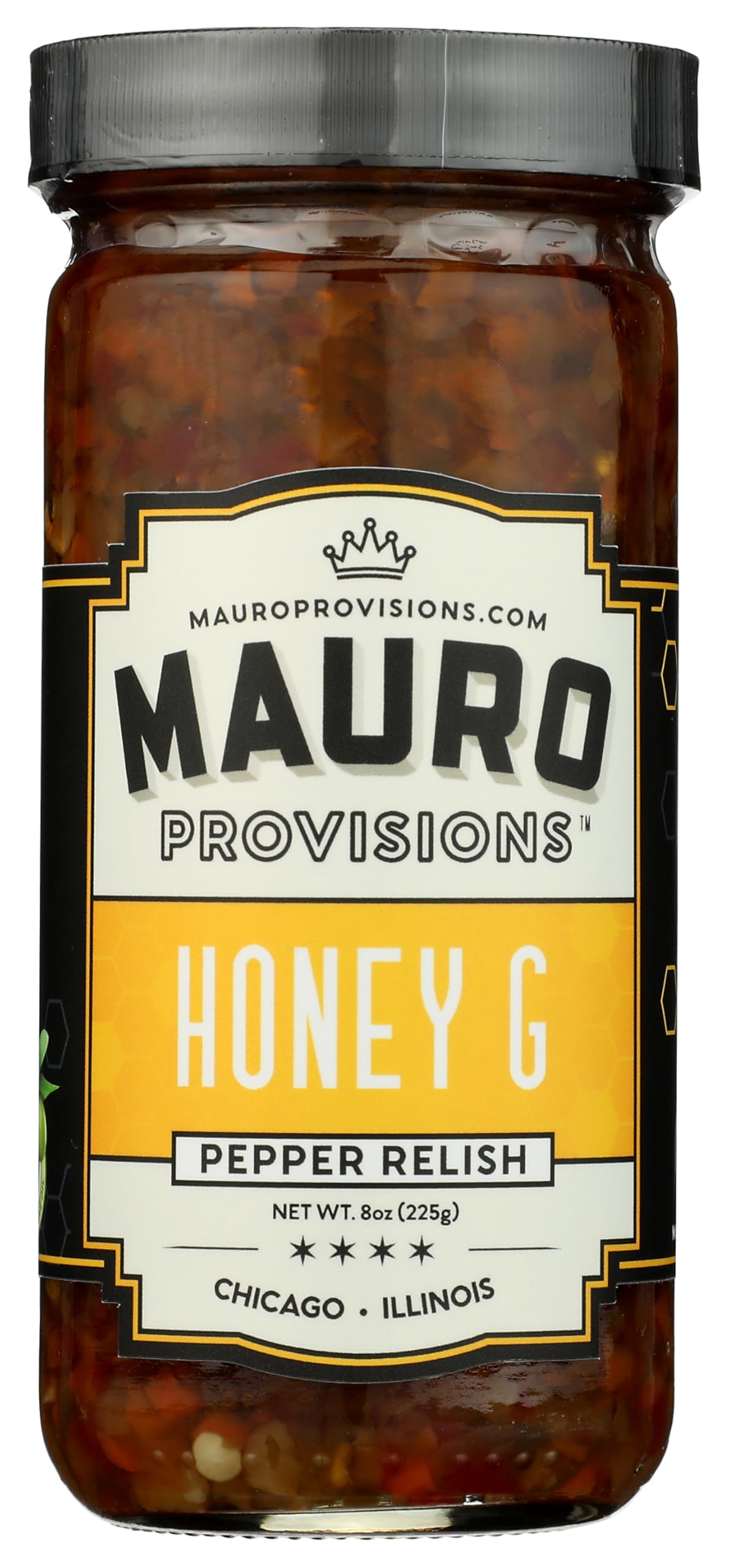 Mauro Provisions Honey G. Pepper Relish, 8 OZ