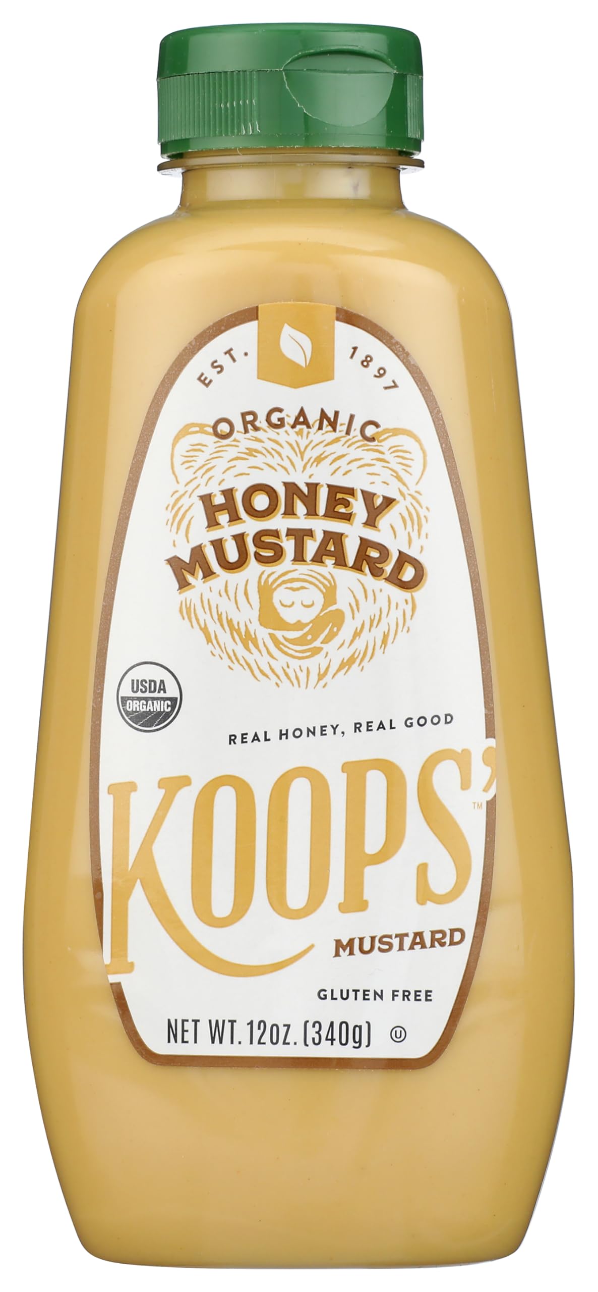 Koops, Organic Honey Mustard, 12 Ounce