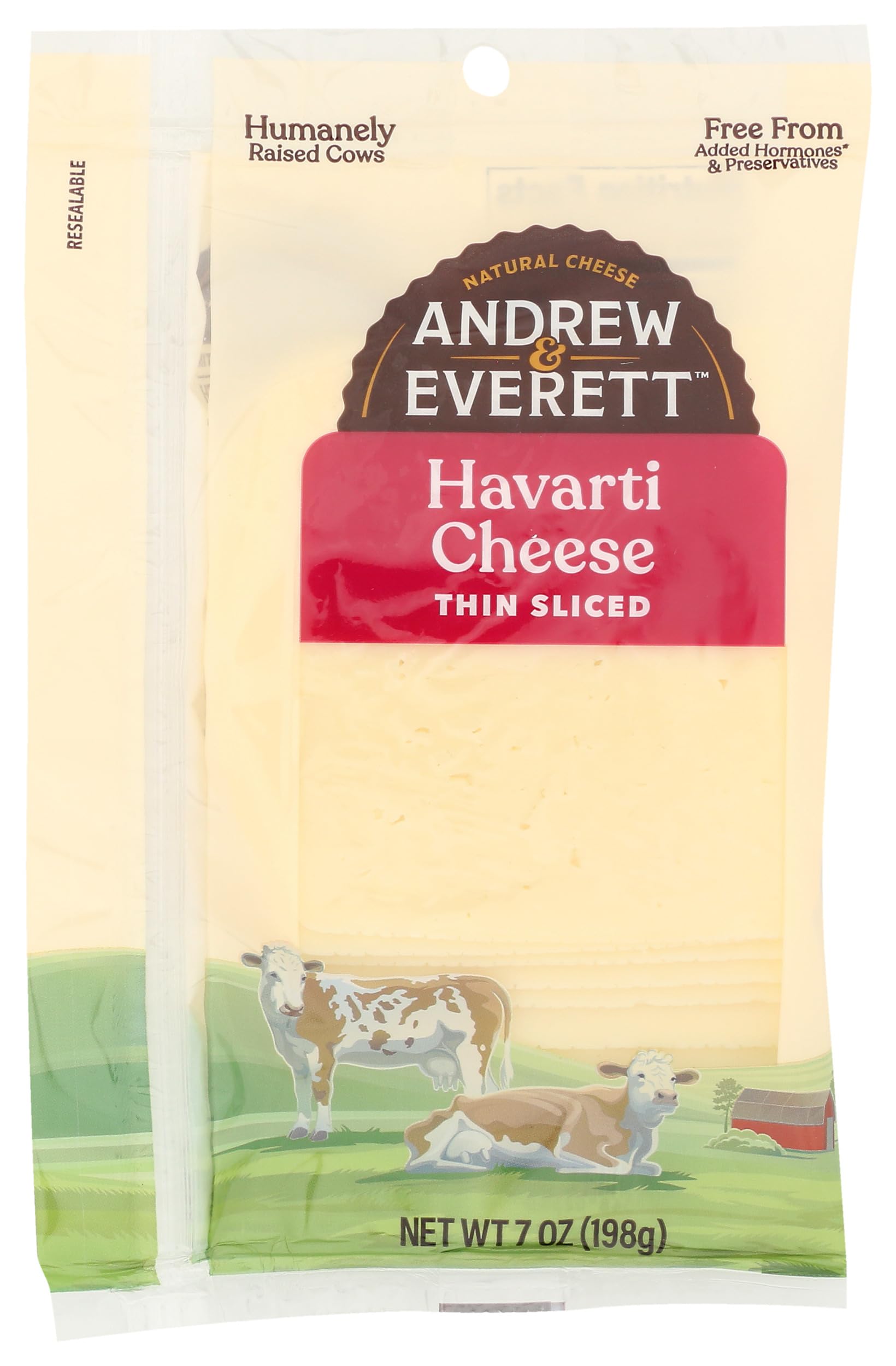 Havarti Sliced, 7 Ounce