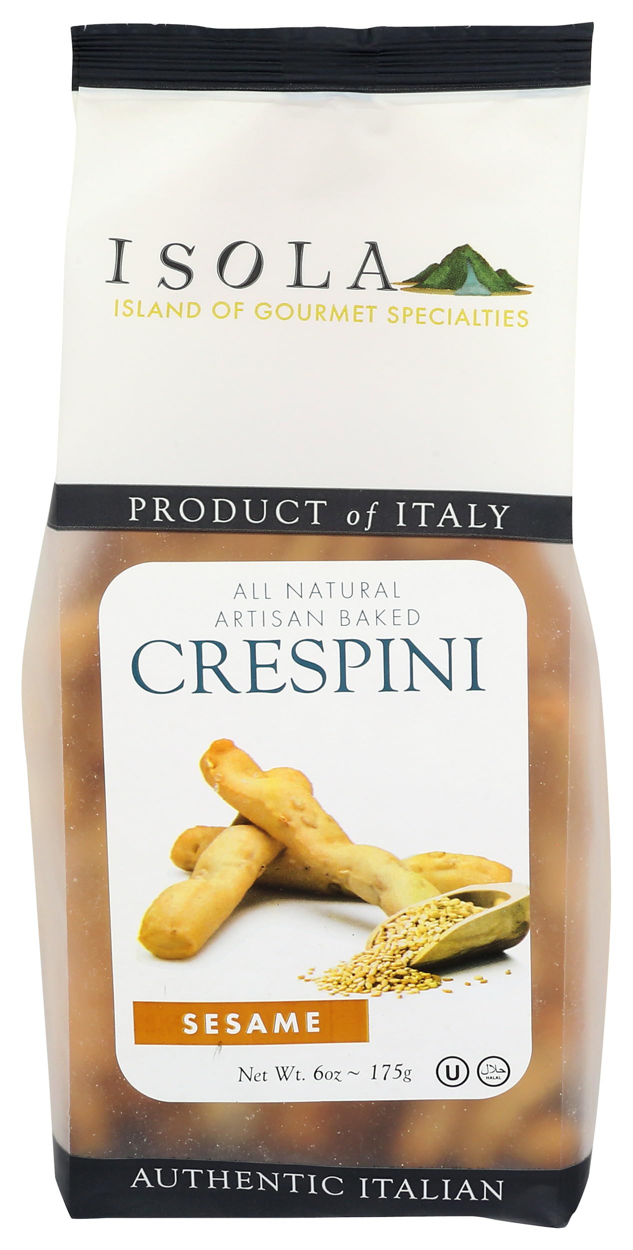 Crespini Sesame Sea Salt, 6 Ounce