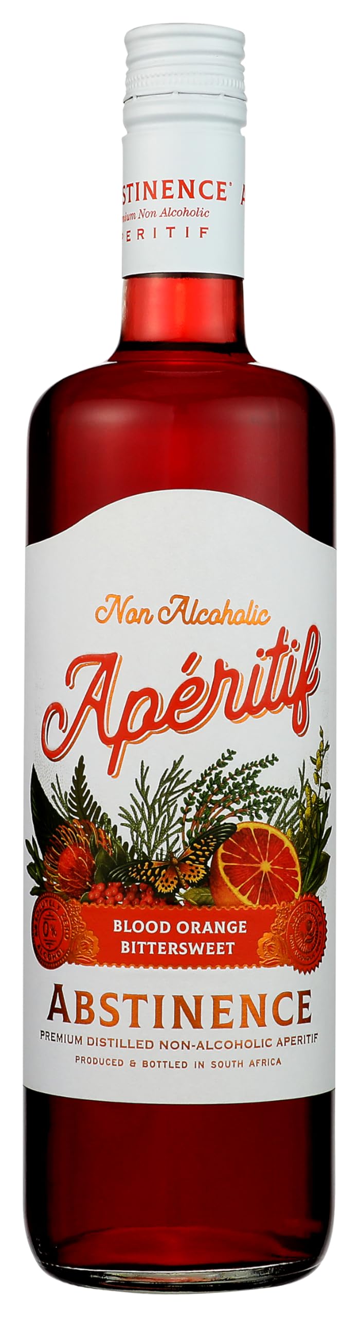 Abstinence Spirits Non-Alcoholic Blood Orange Apertif, 750 ML