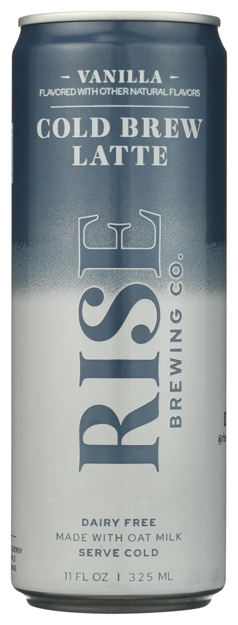 Rise Brewing Co Organic Oat Milk Vanilla Latte Nitro Cold Brew Coffee, 11 FZ