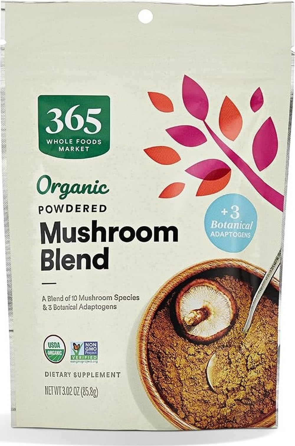 Mushroom Blend Powder Organic, 3 Ounce