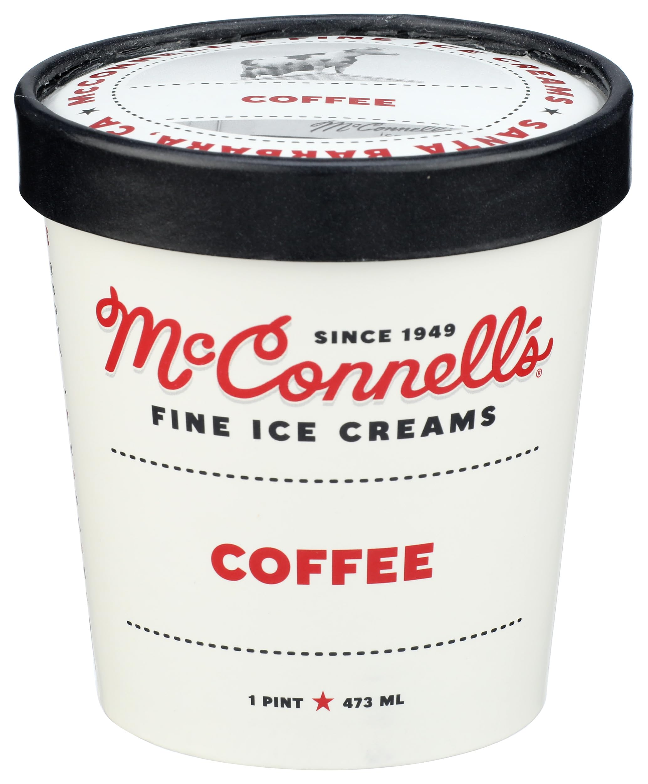 McConnell's Fine Ice Cream, Turkish Coffee, 16 oz (Frozen)