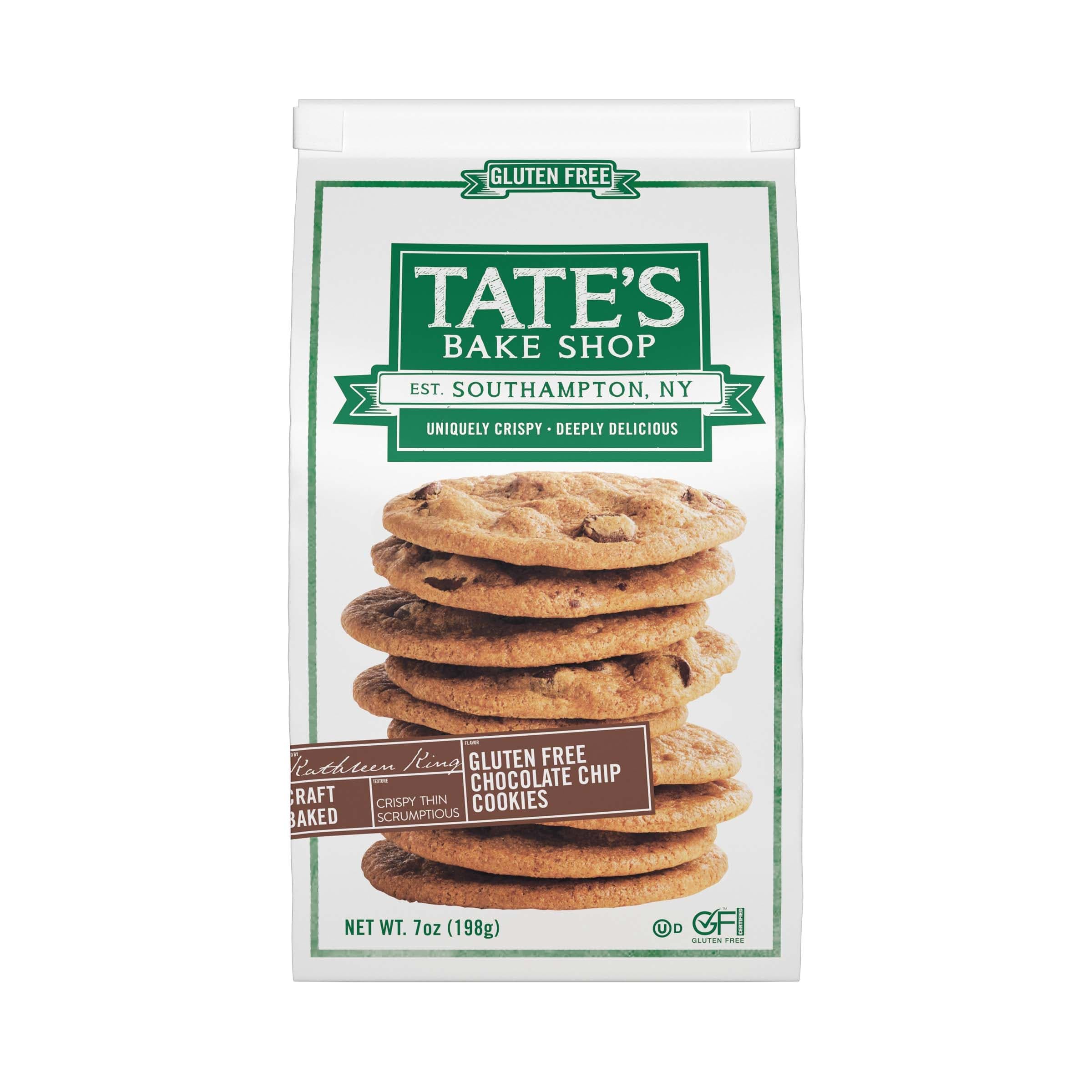 Tate's Bake Shop Gluten Free Chocolate Chip Cookies, 7 oz | Gluten Free Cookies