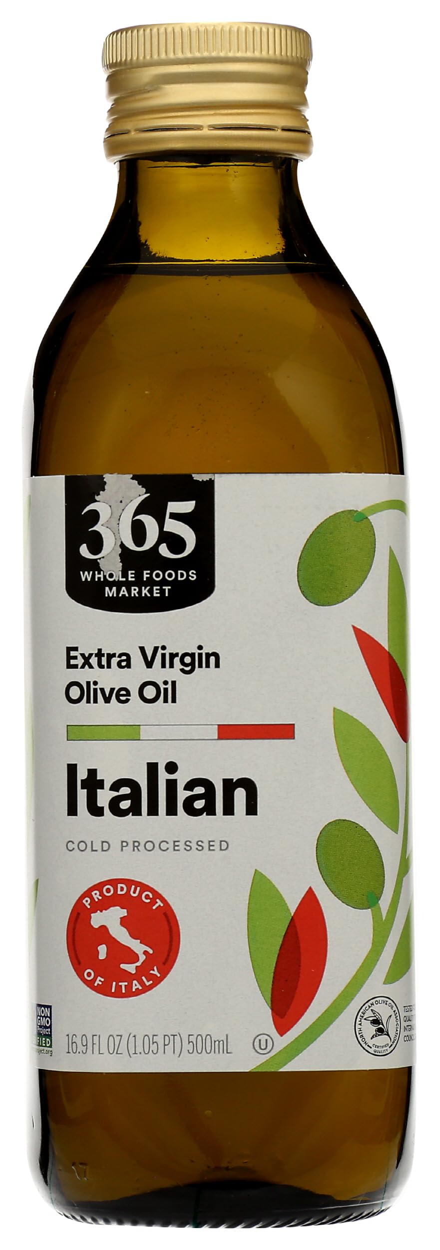 Extra Virgin Olive Oil 100% Italian, 16.9 fl oz
