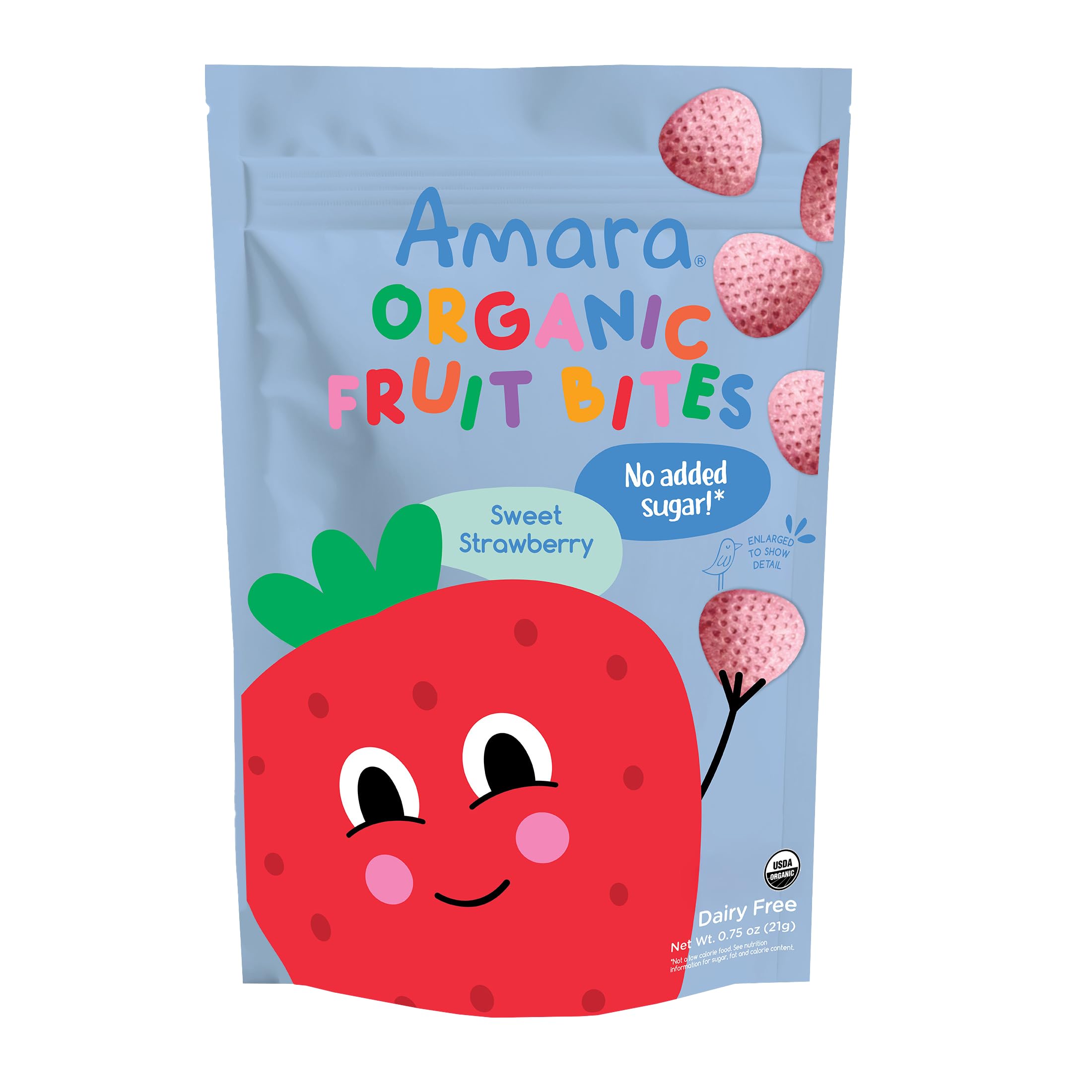 Organic Fruit Bites Sweet Strawberry