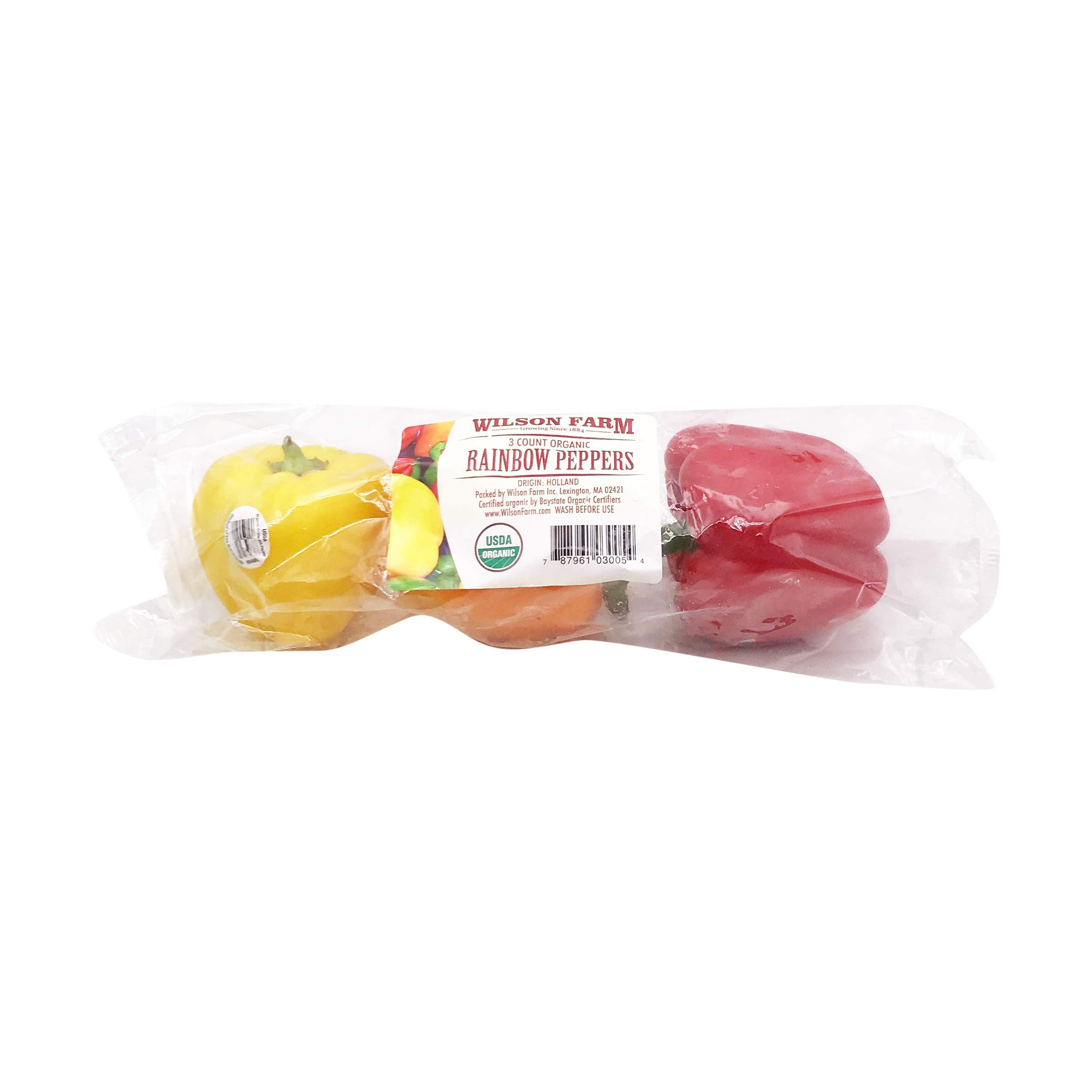 Organic Rainbow Pepper Bag, 3 Count